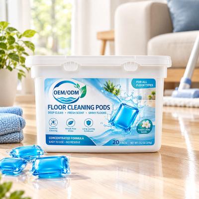 Floor Cleaner Mop Pods.
